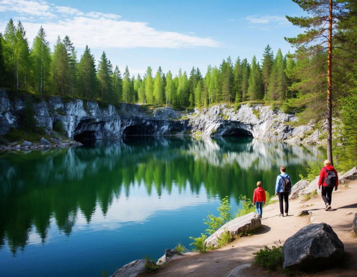 12 чудес и мраморный каньон Рускеала