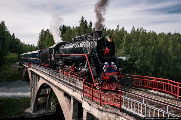 Тур экскурсионный "Карельские пейзажи на ретро-поезде"