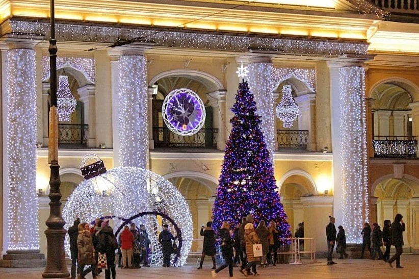 Новогодние туры в Санкт-Петербург
