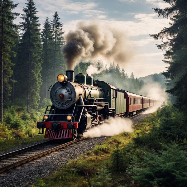 Тур экскурсионный  "Карельские пейзажи на Ретропоезде: Рускеала и водопады (с выездом на «Ласточке»)"